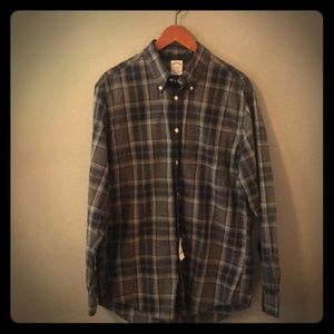 Brand new plaid Brooks Brothers button down
